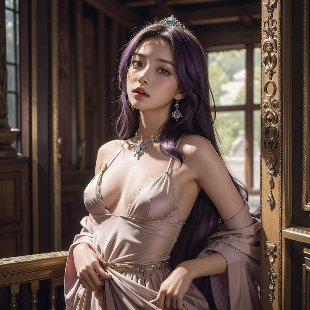 サンプル画像1:AI創造美女 ヌード・クイーン400ページ＃23(AI創造美女) [d_358579]