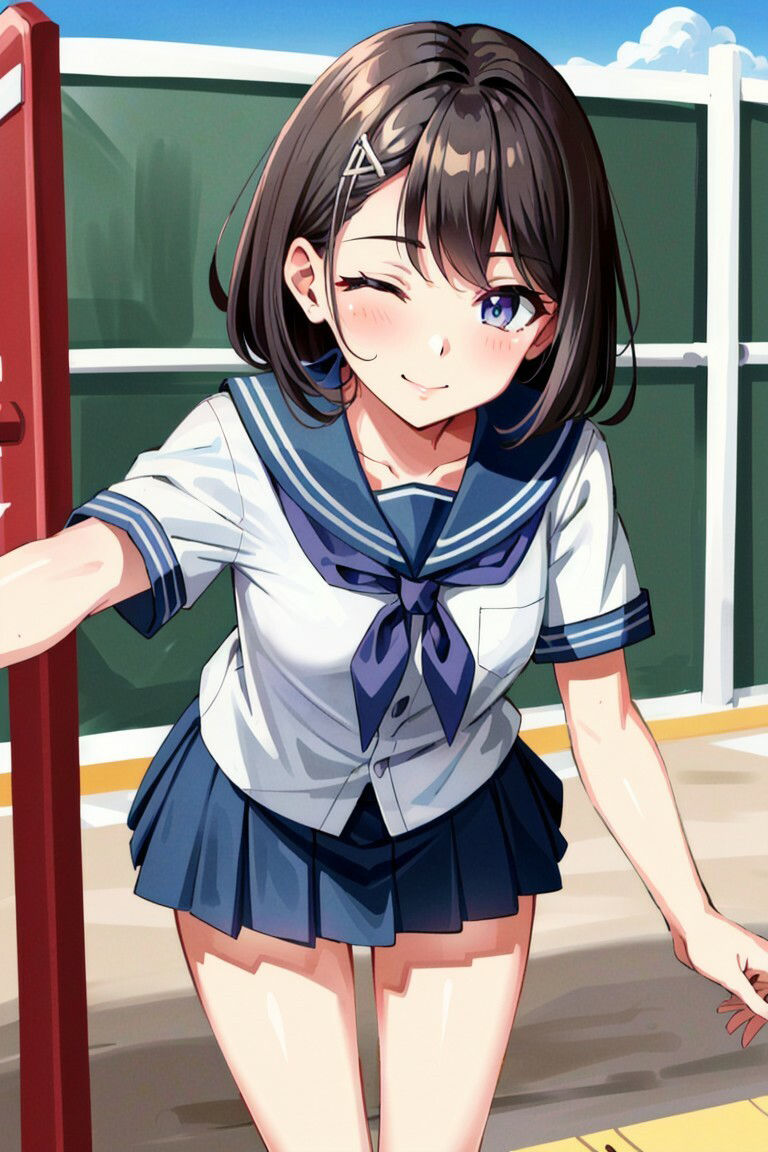 サンプル画像1:学園パニック 風紀検査編(たまごサンド) [d_358623]