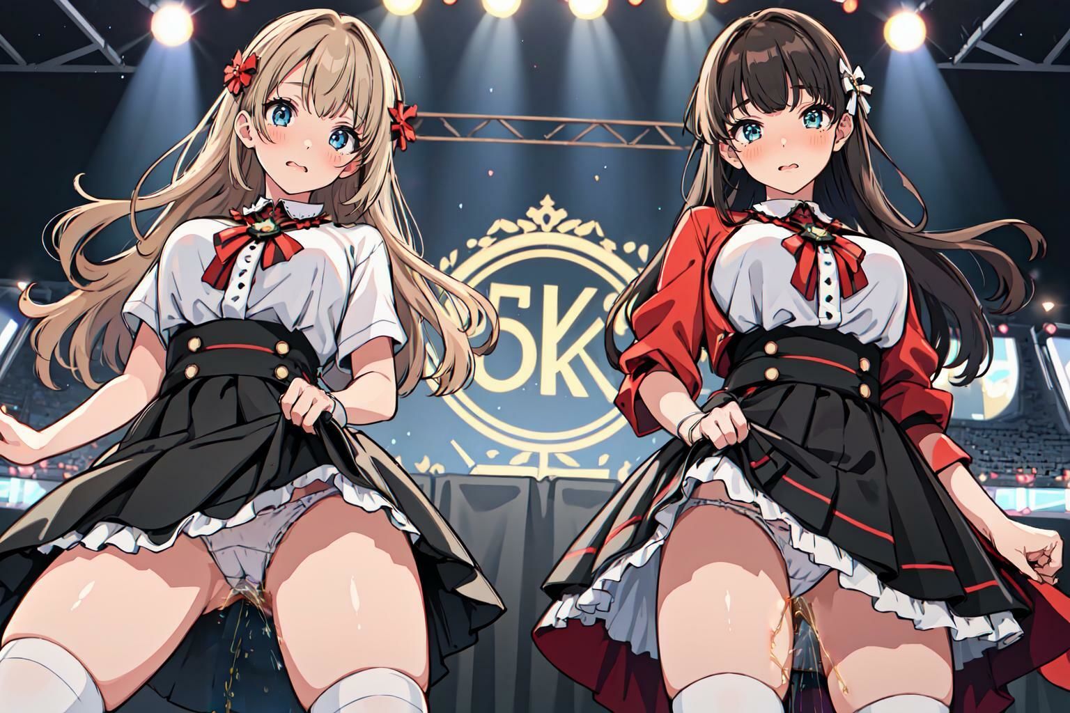 サンプル画像1:おしっこアイドル図鑑(引きこもりんご) [d_358712]