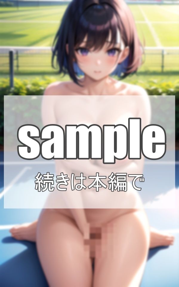 サンプル画像4:練習よりも早く性行為に興味津々の爆乳たち(電子媚薬集団) [d_358758]