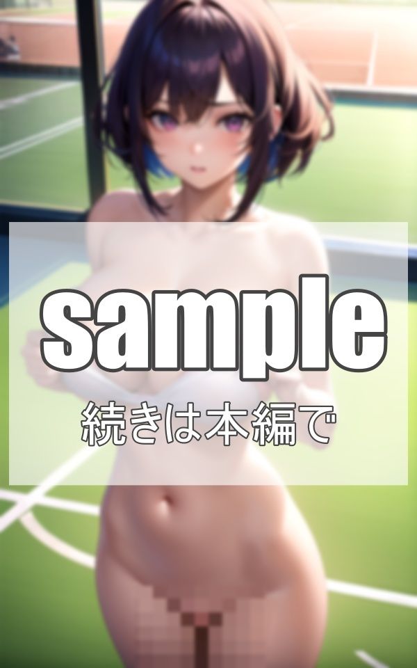 サンプル画像6:練習よりも早く性行為に興味津々の爆乳たち(電子媚薬集団) [d_358758]