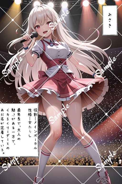 サンプル画像5:推しとヤれると有名なアイドルのライブに参戦してみた。(むさこた) [d_358782]