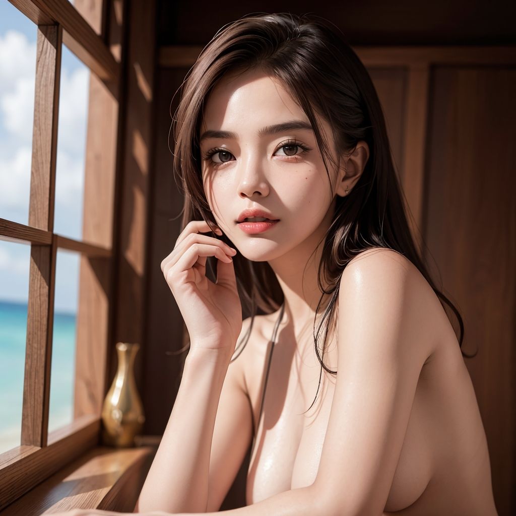 サンプル画像4:AI創造美女 THE BEST NUDE400ページ＃2(AI創造美女) [d_358856]