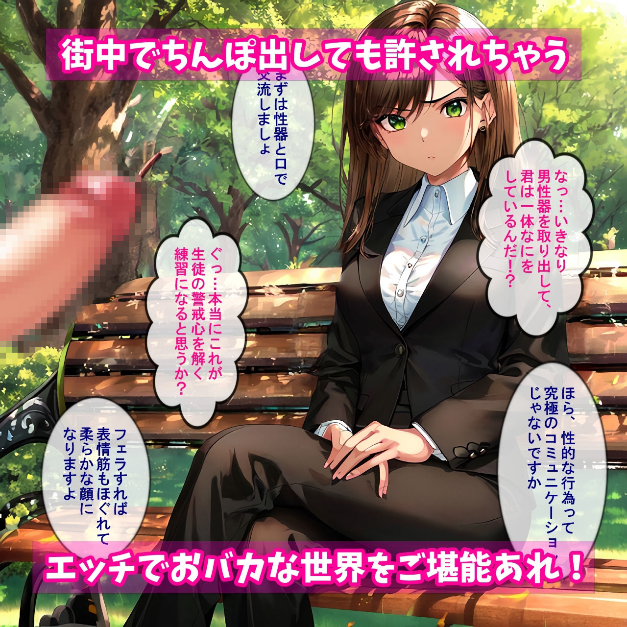 サンプル画像6:ヤれる女を見極めろ！〜ナンパのコツを学んだ俺はモブ姦のノリで街に繰り出した〜【CG集版】(フツメン屋) [d_358895]