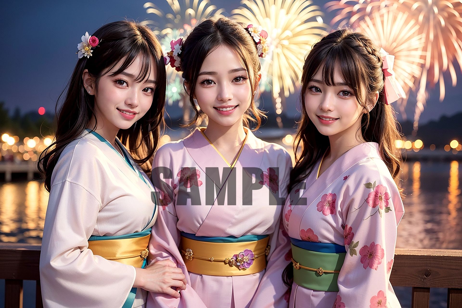 サンプル画像1:着物でいやらしいことしませんか？ 着物美女をヤリたい放題！(おくみ) [d_358975]