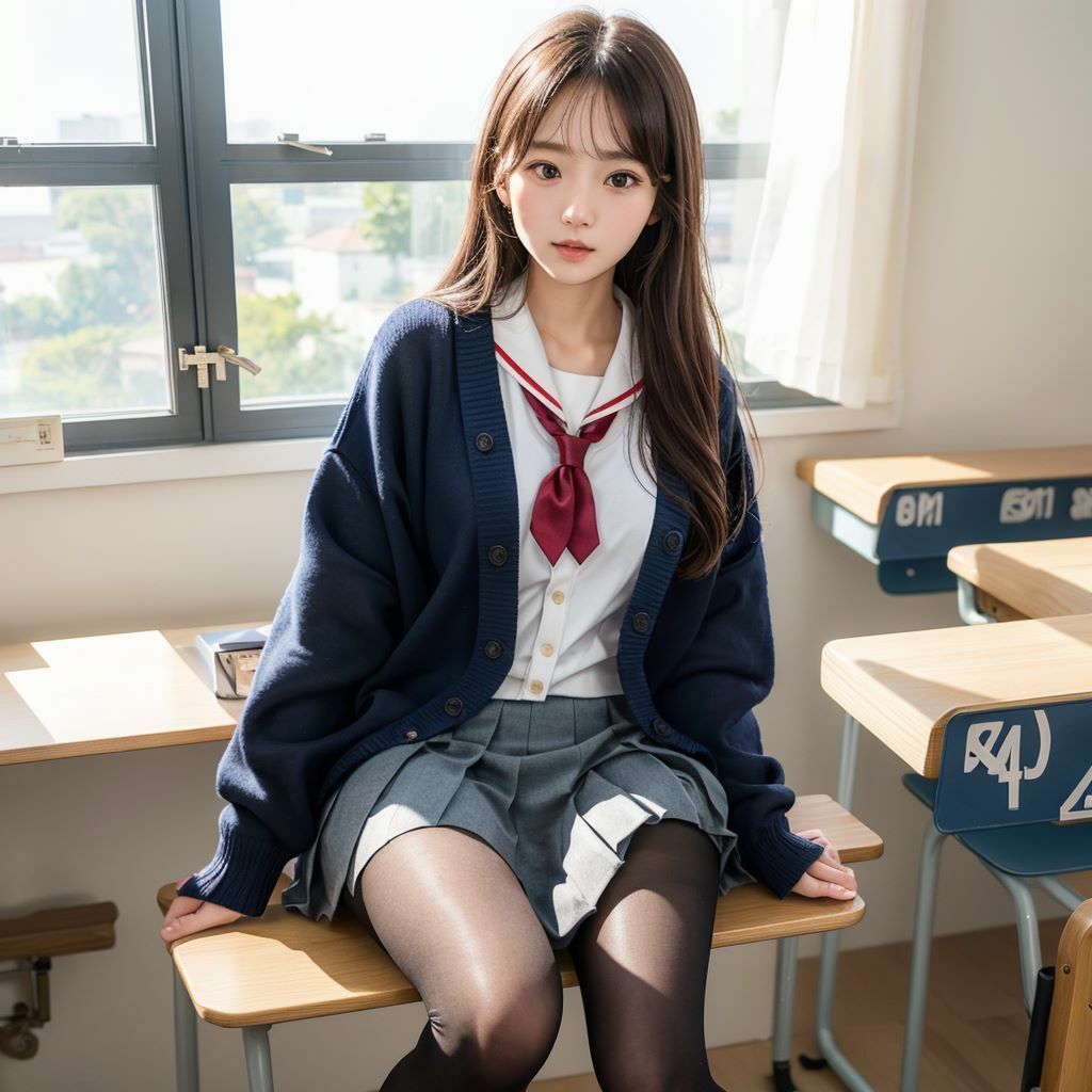 サンプル画像2:黒タイツの美人＆美少女図鑑VOL2(yuujin) [d_358993]