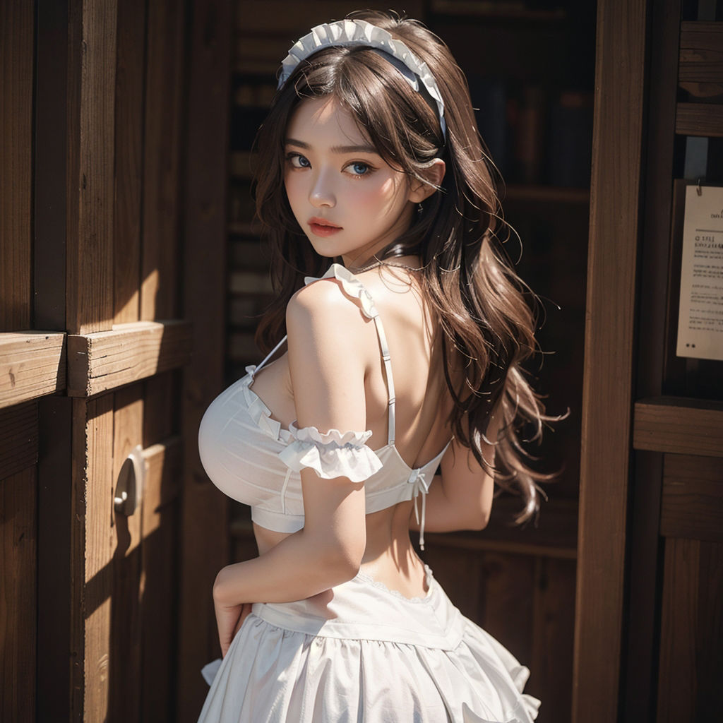 サンプル画像4:AI創造美女 メイド・メイド・メイド400ページ＃5(AI創造美女) [d_359002]