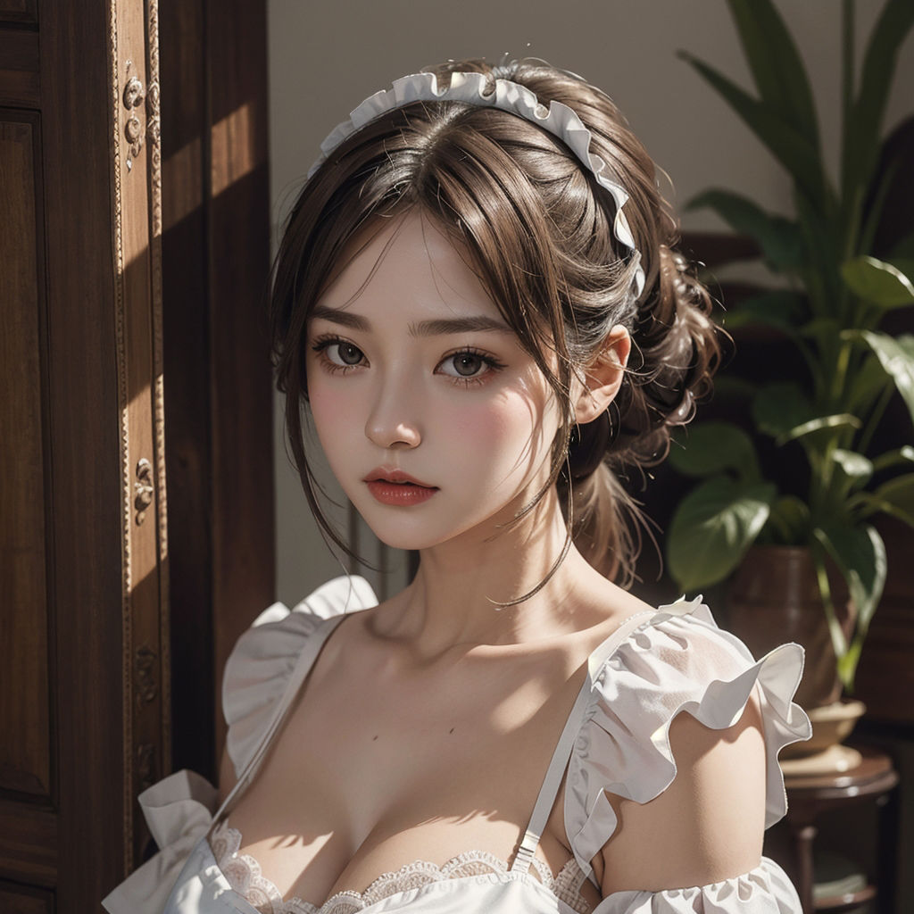 サンプル画像5:AI創造美女 メイド・メイド・メイド400ページ＃5(AI創造美女) [d_359002]