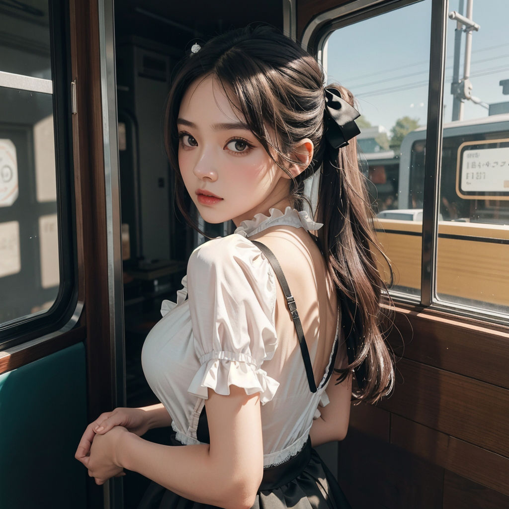 サンプル画像3:AI創造美女 メイド・メイド・メイド400ページ＃7(AI創造美女) [d_359004]