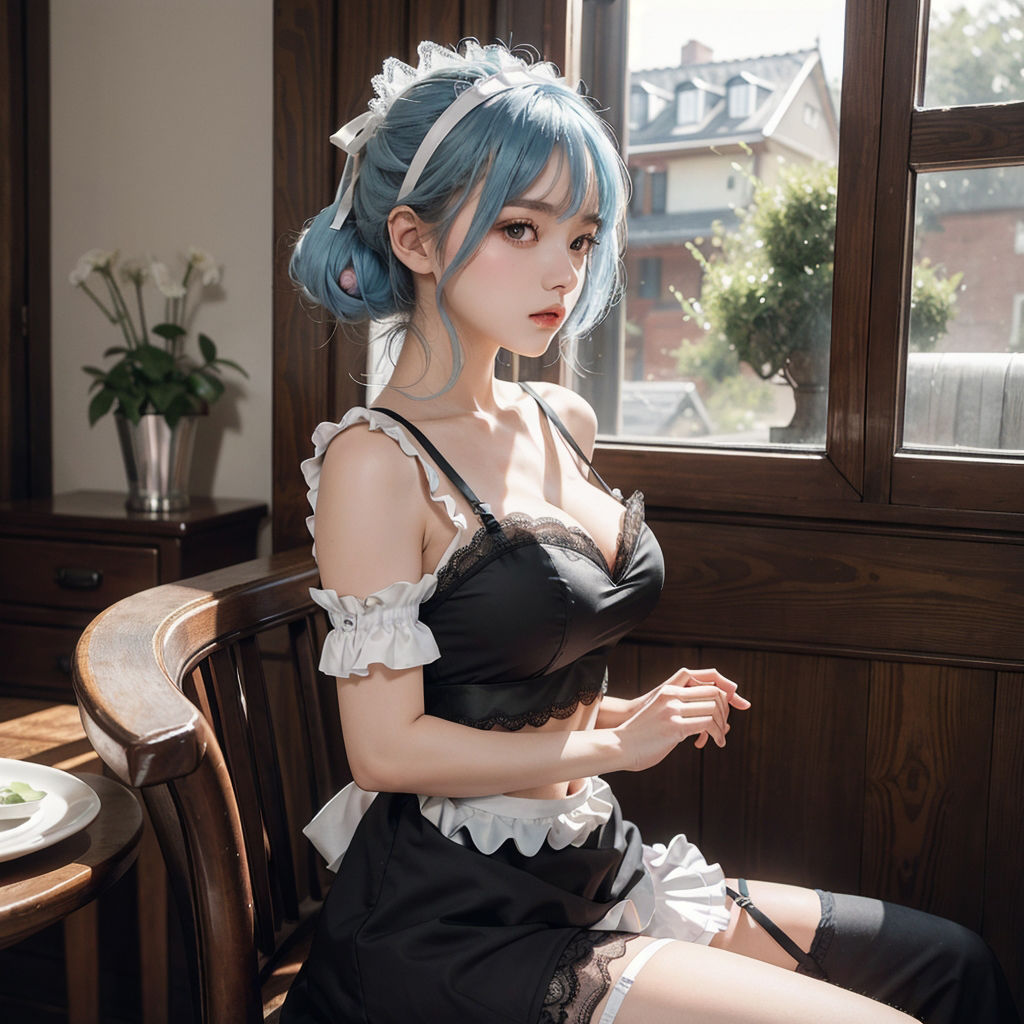 サンプル画像4:AI創造美女 メイド・メイド・メイド400ページ＃7(AI創造美女) [d_359004]