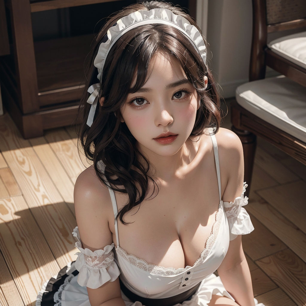 サンプル画像6:AI創造美女 メイド・メイド・メイド400ページ＃9(AI創造美女) [d_359006]