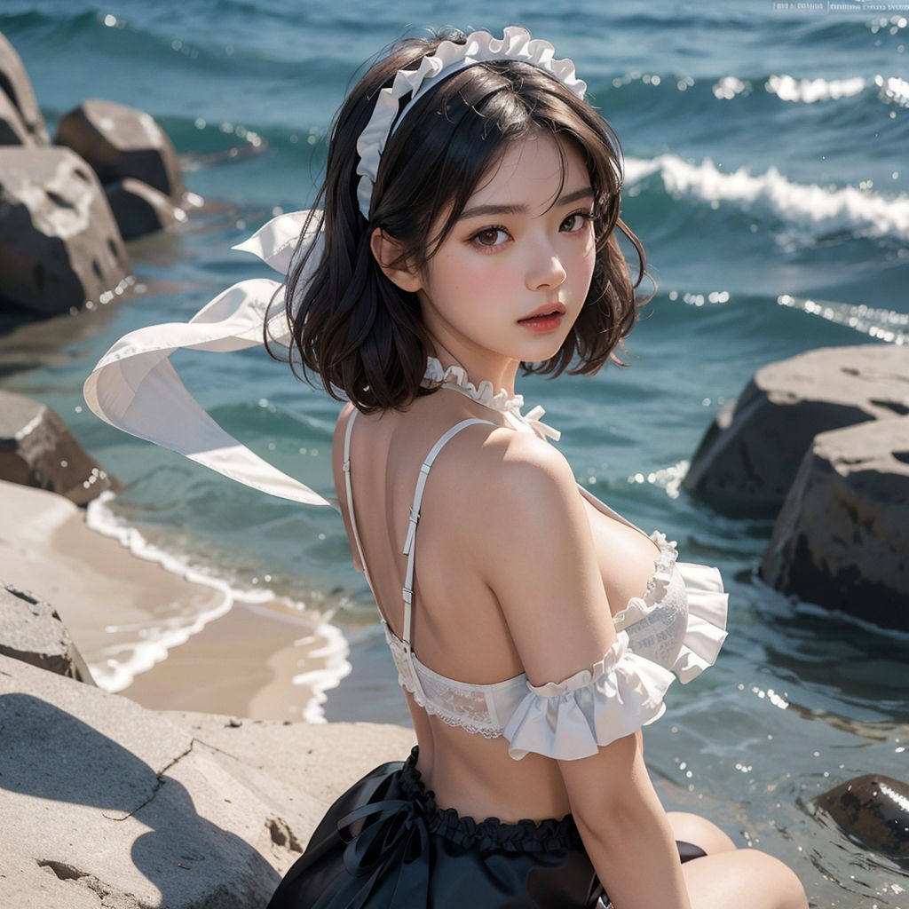 サンプル画像5:AI創造美女 メイド・メイド・メイド400ページ＃10(AI創造美女) [d_359007]