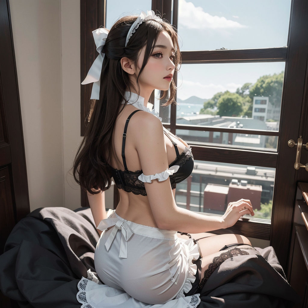 サンプル画像5:AI創造美女 メイド・メイド・メイド400ページ＃11(AI創造美女) [d_359008]