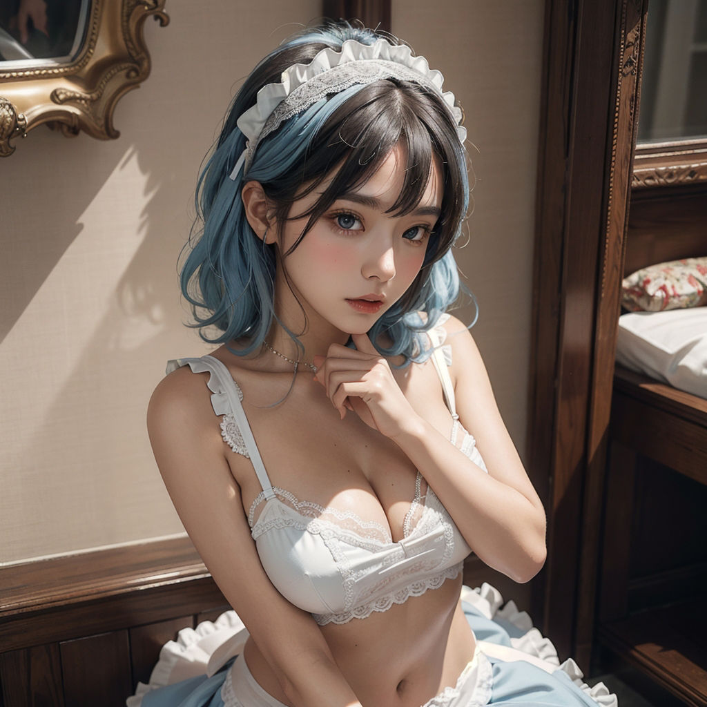 サンプル画像6:AI創造美女 メイド・メイド・メイド400ページ＃11(AI創造美女) [d_359008]