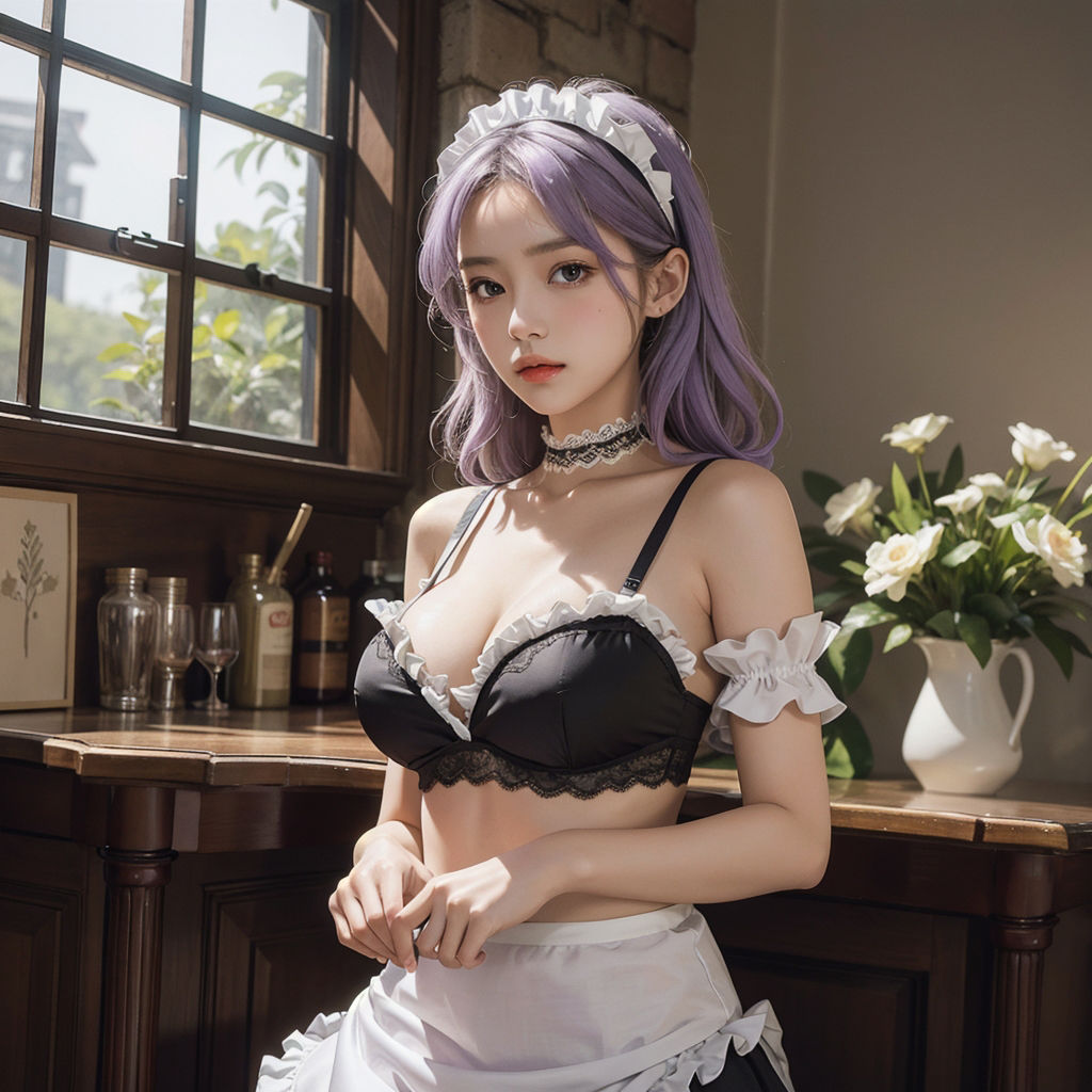 サンプル画像5:AI創造美女 メイド・メイド・メイド400ページ＃13(AI創造美女) [d_359010]