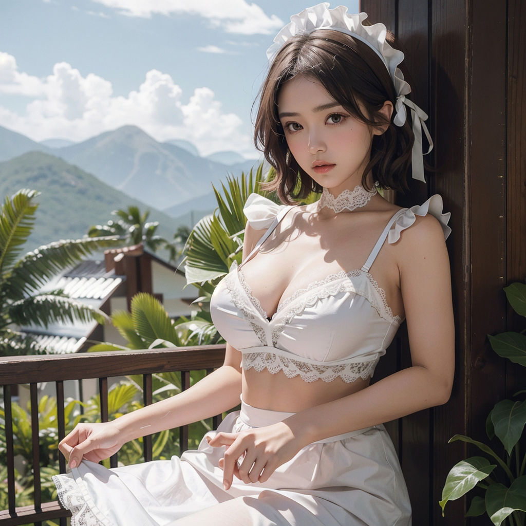 サンプル画像3:AI創造美女 メイド・メイド・メイド400ページ＃14(AI創造美女) [d_359011]