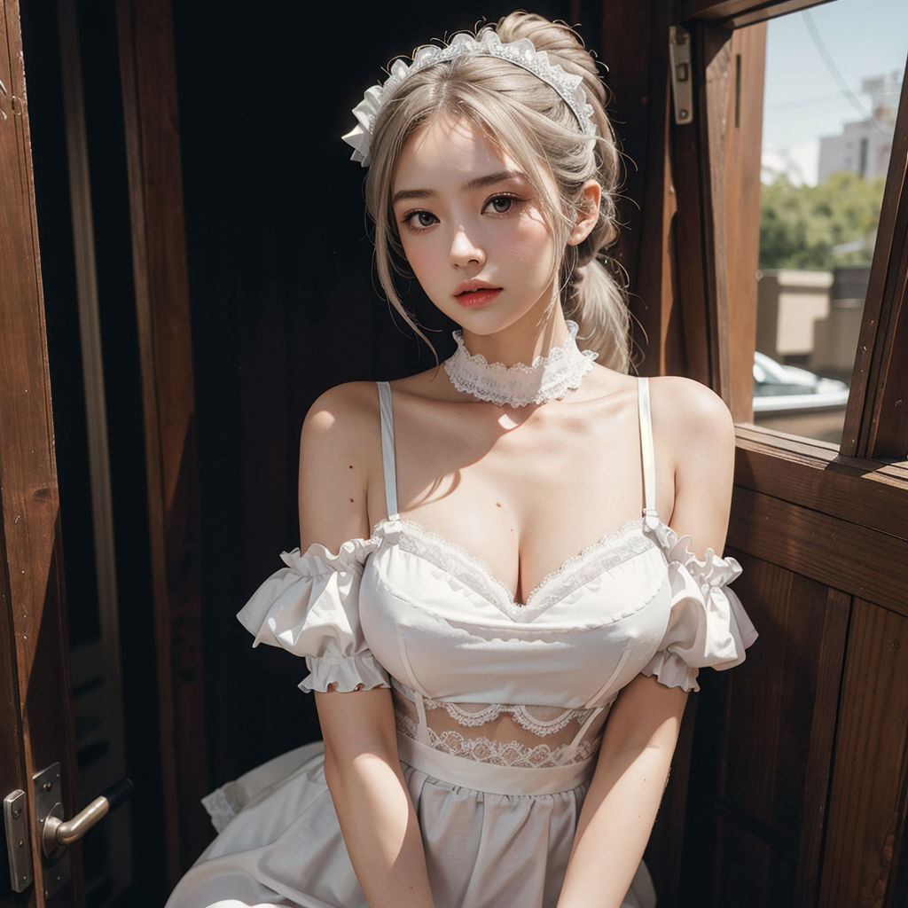 サンプル画像4:AI創造美女 メイド・メイド・メイド400ページ＃14(AI創造美女) [d_359011]