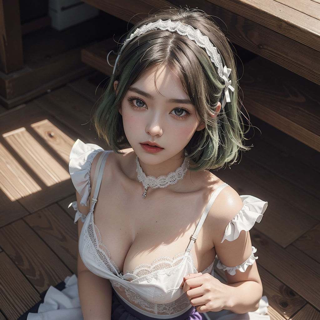 サンプル画像6:AI創造美女 メイド・メイド・メイド400ページ＃14(AI創造美女) [d_359011]