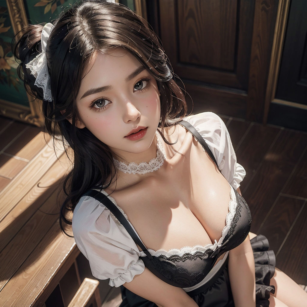 サンプル画像6:AI創造美女 メイド・メイド・メイド400ページ＃15(AI創造美女) [d_359012]