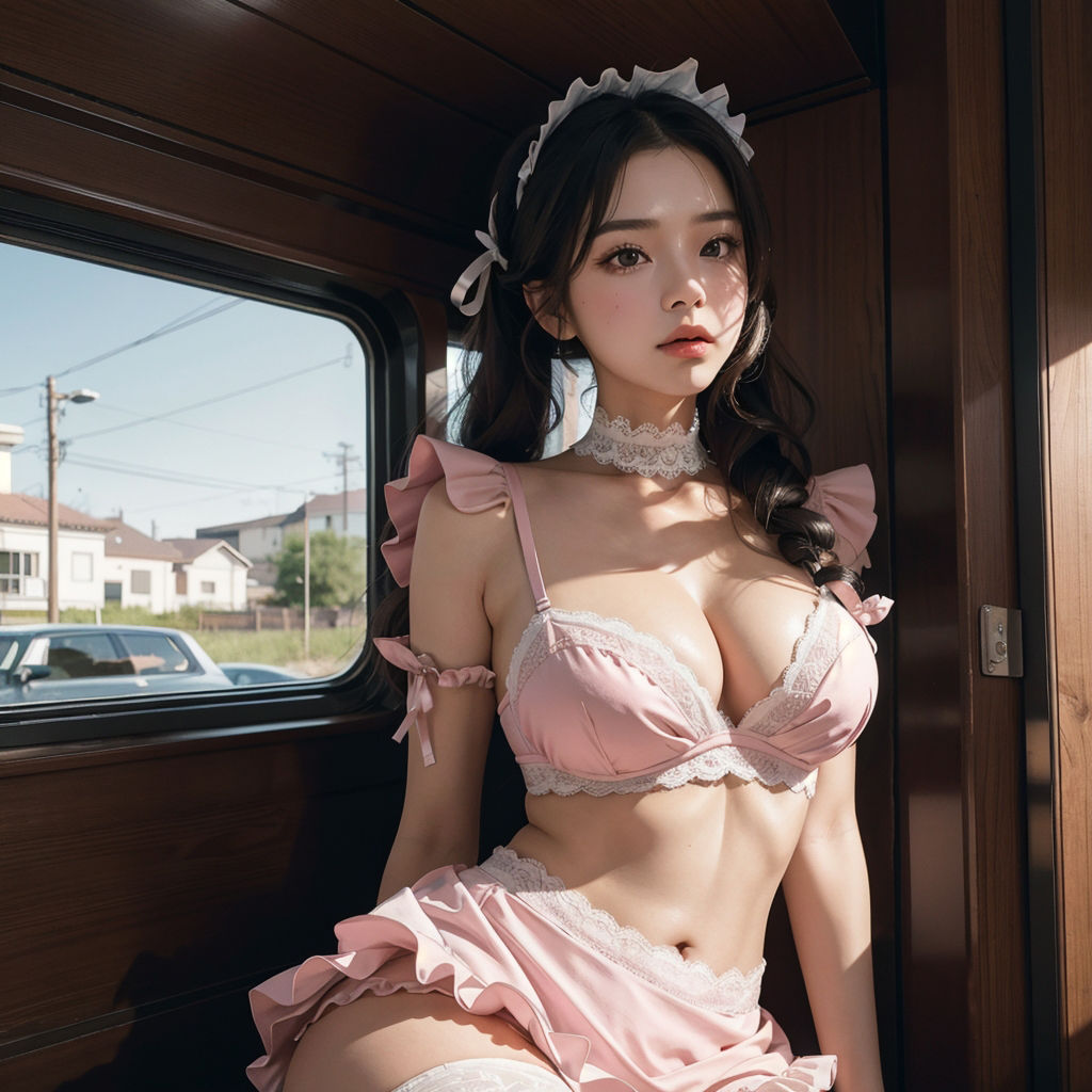 サンプル画像3:AI創造美女 メイド・メイド・メイド400ページ＃19(AI創造美女) [d_359018]