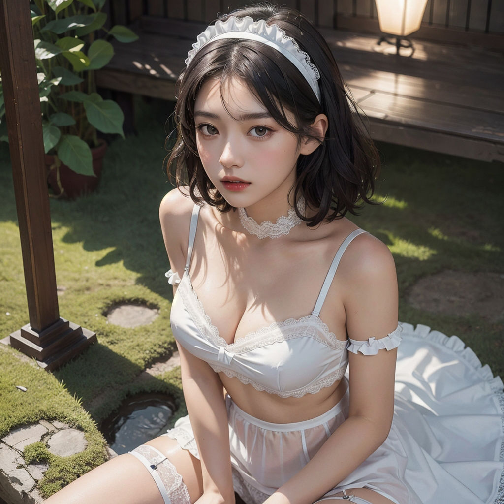 サンプル画像5:AI創造美女 メイド・メイド・メイド400ページ＃19(AI創造美女) [d_359018]