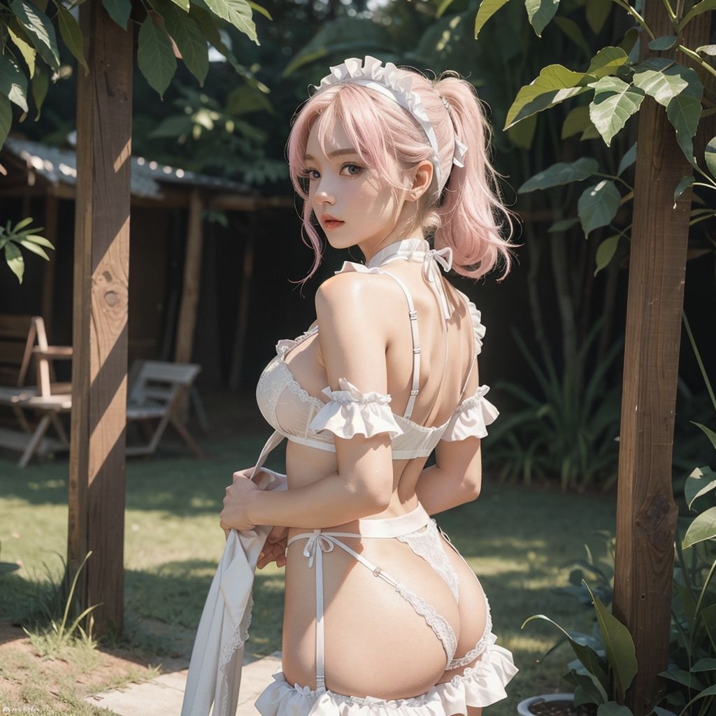 AI創造美女 メイド・メイド・メイド400ページ#21の画像3