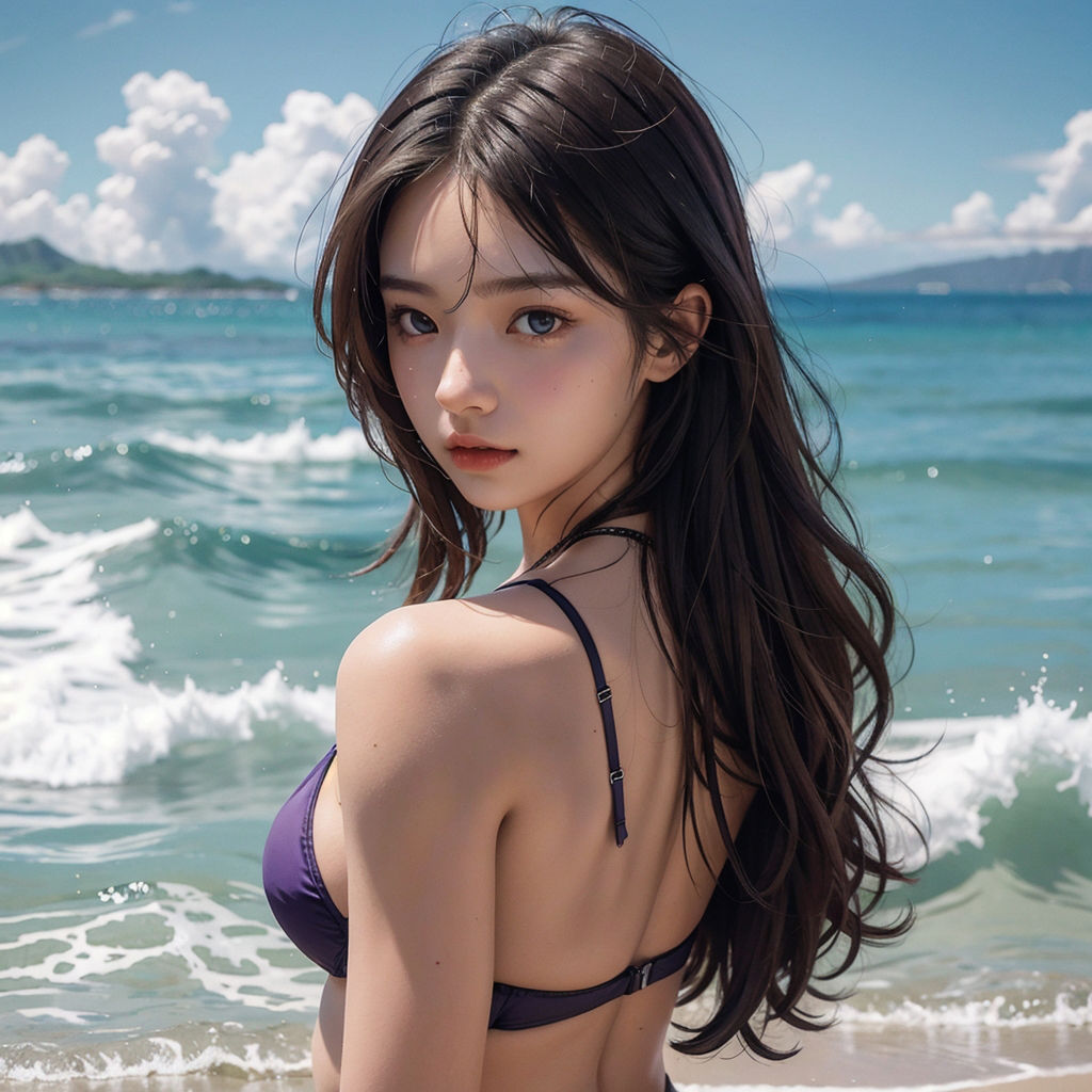 サンプル画像1:AI創造美女 Tバック400ページ＃1(AI創造美女) [d_359041]