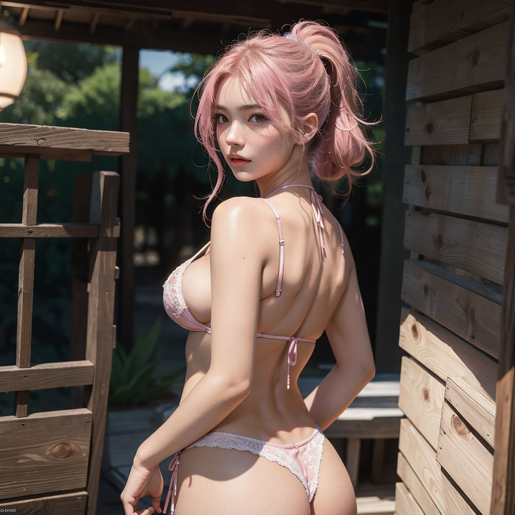 サンプル画像3:AI創造美女 Tバック400ページ＃7(AI創造美女) [d_359049]