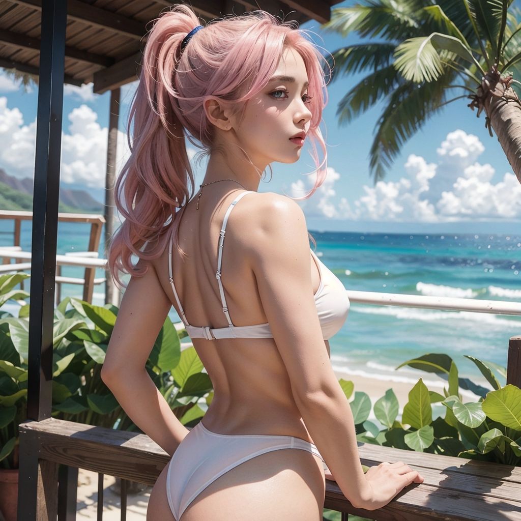 AI創造美女 Tバック400ページ#15の画像1