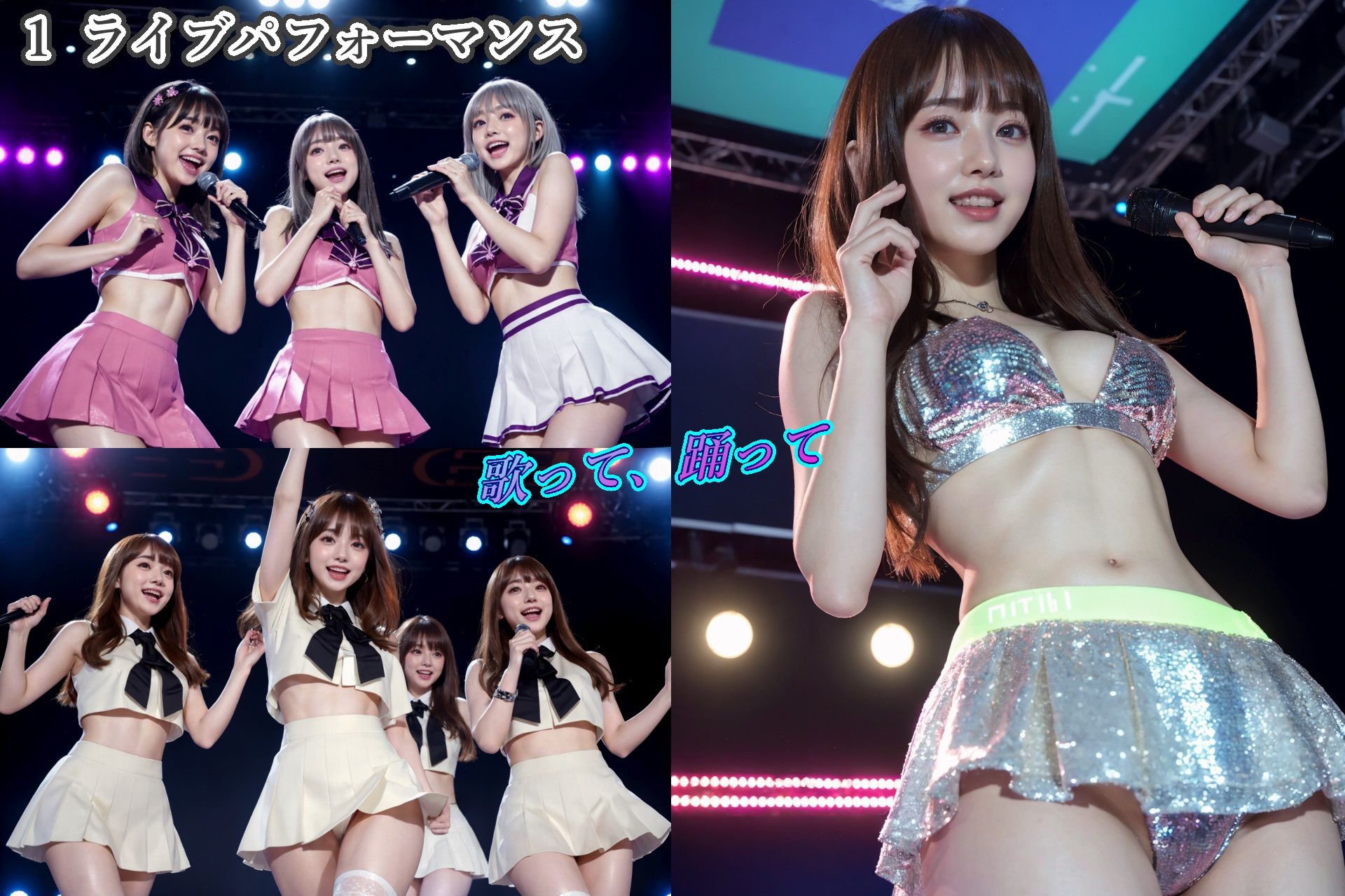 サンプル画像1:噂の地下アイドル 超過激なライブステージ(PacificOcean) [d_359123]