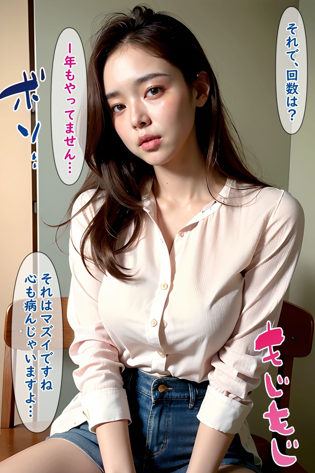 サンプル画像3:NTR人妻3〜心療内科でセックス治療編〜(官能マンガ（仙人モード）) [d_359129]