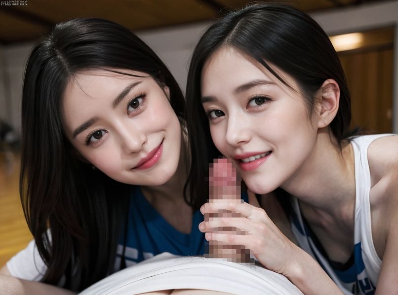 サンプル画像3:ムチムチママさんバレーハーレム〜長身人妻乱交SEX〜(いいみょん) [d_359169]