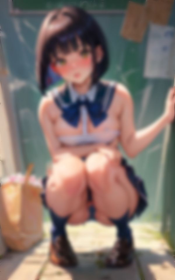 サンプル画像2:ムチムチおもらし少女(panpanyamaDX) [d_359188]