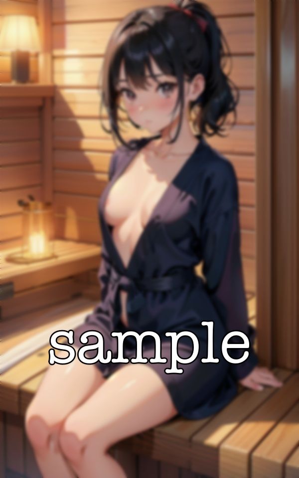 サンプル画像1:サウナ〜童顔のちっぱいがサウナでとなりになった美少女が〜ピンクの乳首の美少女と混浴でいちゃいちゃ(媚薬DNA) [d_359250]