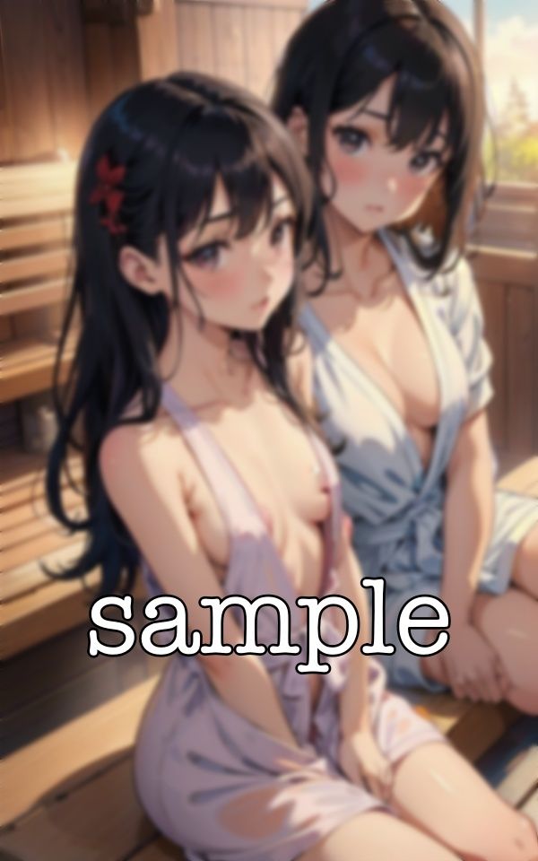 サンプル画像4:サウナ美少女！妹と一緒にサウナに入ってみたら・・・大学に入学したサウナで恥ずかし露出(奇跡の美少女) [d_359254]