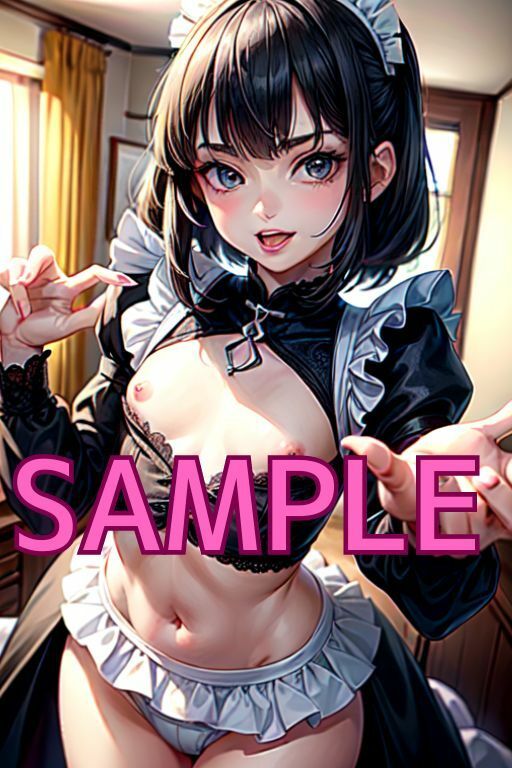 サンプル画像1:ちっぱいゴスロリメイド 秘密のお給仕(ラブリー天丼) [d_359289]