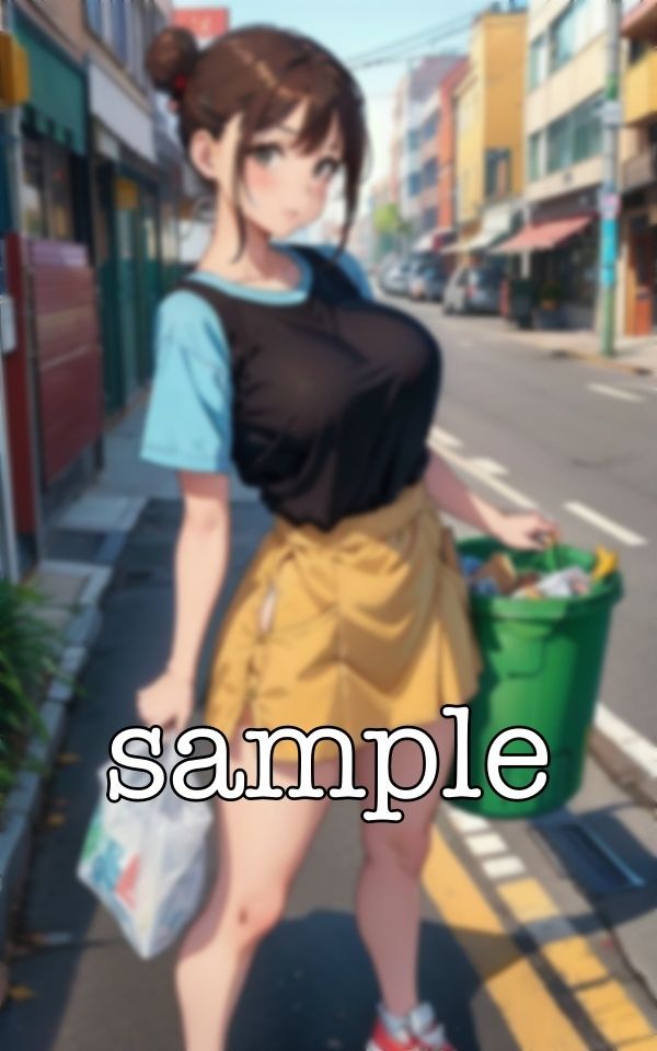 サンプル画像3:爆乳ミニスカママ特集〜おっぱいボインでえちえち体型〜ストーカーしてみる童貞の僕(トリビアの熟女) [d_359316]