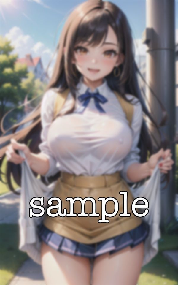 サンプル画像6:春先スペシャル〜Dカップでえちえちスレンダー巨乳の女子大生を露出〜(天才性欲開放絶頂) [d_359319]