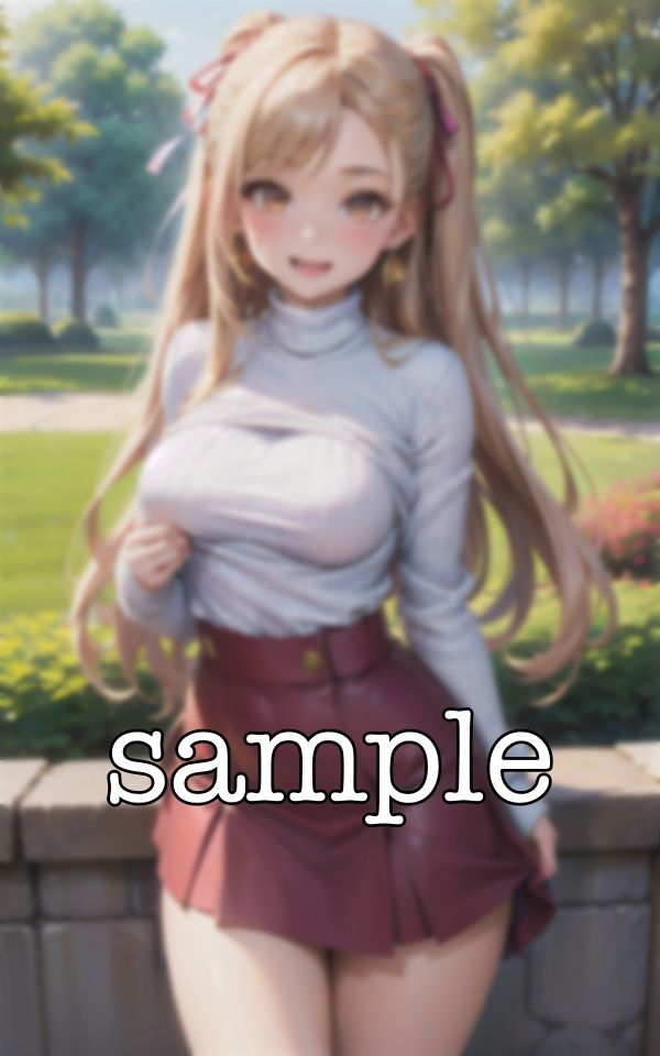 サンプル画像5:美少女のパイ〜148センチの低身長の22歳のDカップとFカップが公園で露出〜(monsterX) [d_359327]