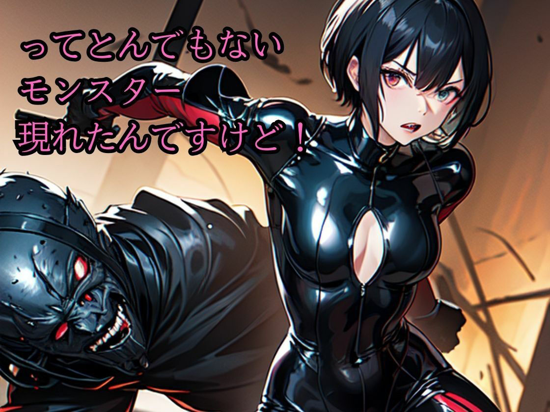 サンプル画像4:敵のアジトの潜入捜査って言われてきたけどエッチなモンスターが出るなんて聞いてないっ(一丁目倶楽部) [d_359347]