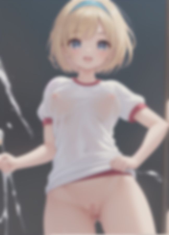 サンプル画像2:見せつけ！おっぱいがゆれる変態陸上部員(変態野郎) [d_359364]