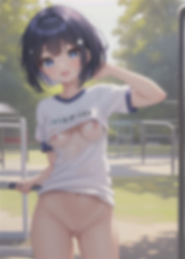 サンプル画像5:見せつけ！おっぱいがゆれる変態陸上部員(変態野郎) [d_359364]