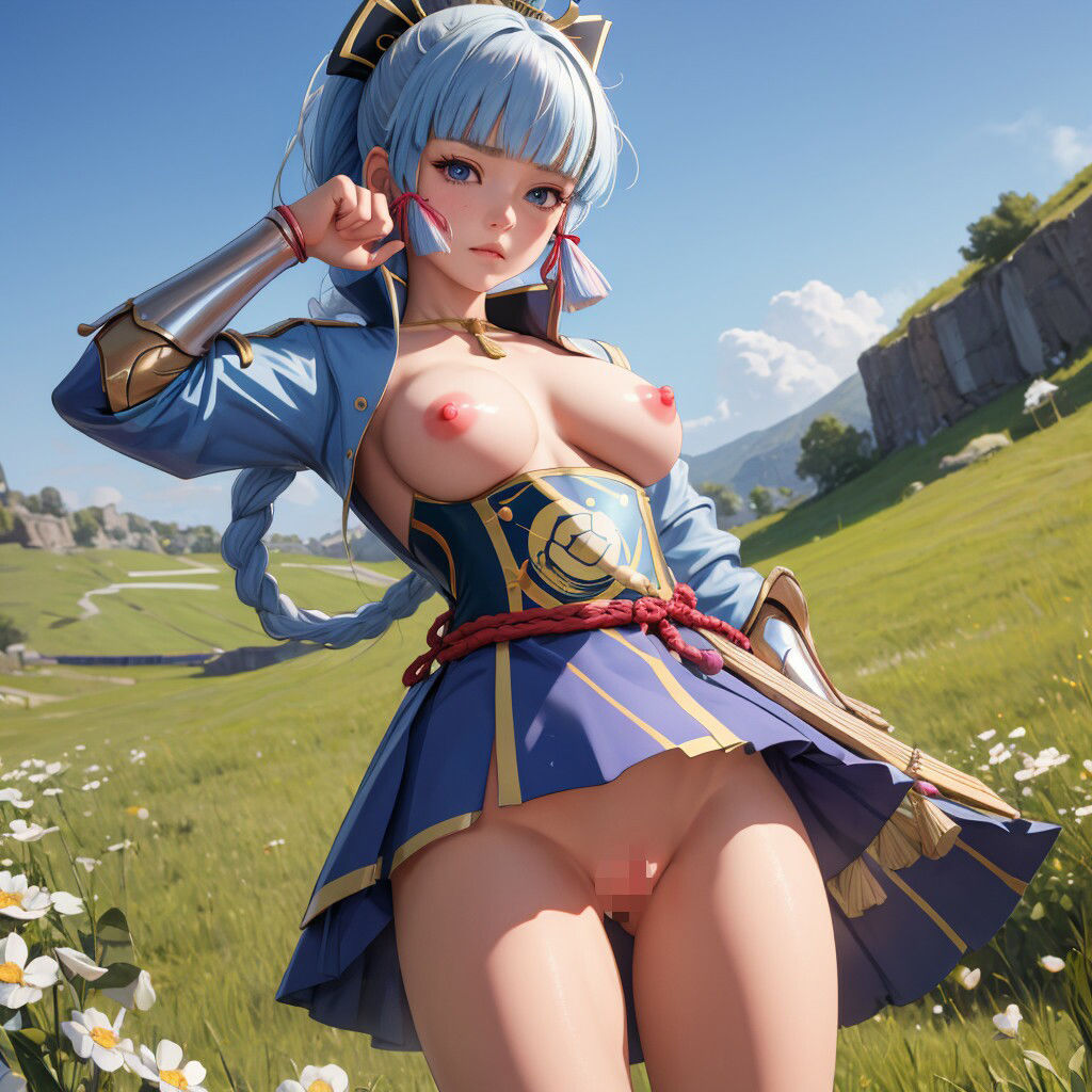 サンプル画像4:綾華(須弥山に棲む趣味仙) [d_359386]