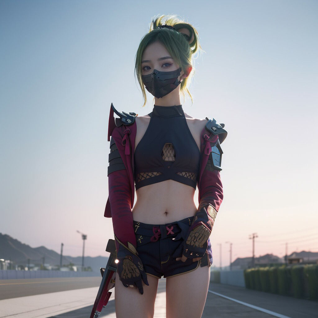 サンプル画像5:久岐忍(須弥山に棲む趣味仙) [d_359387]