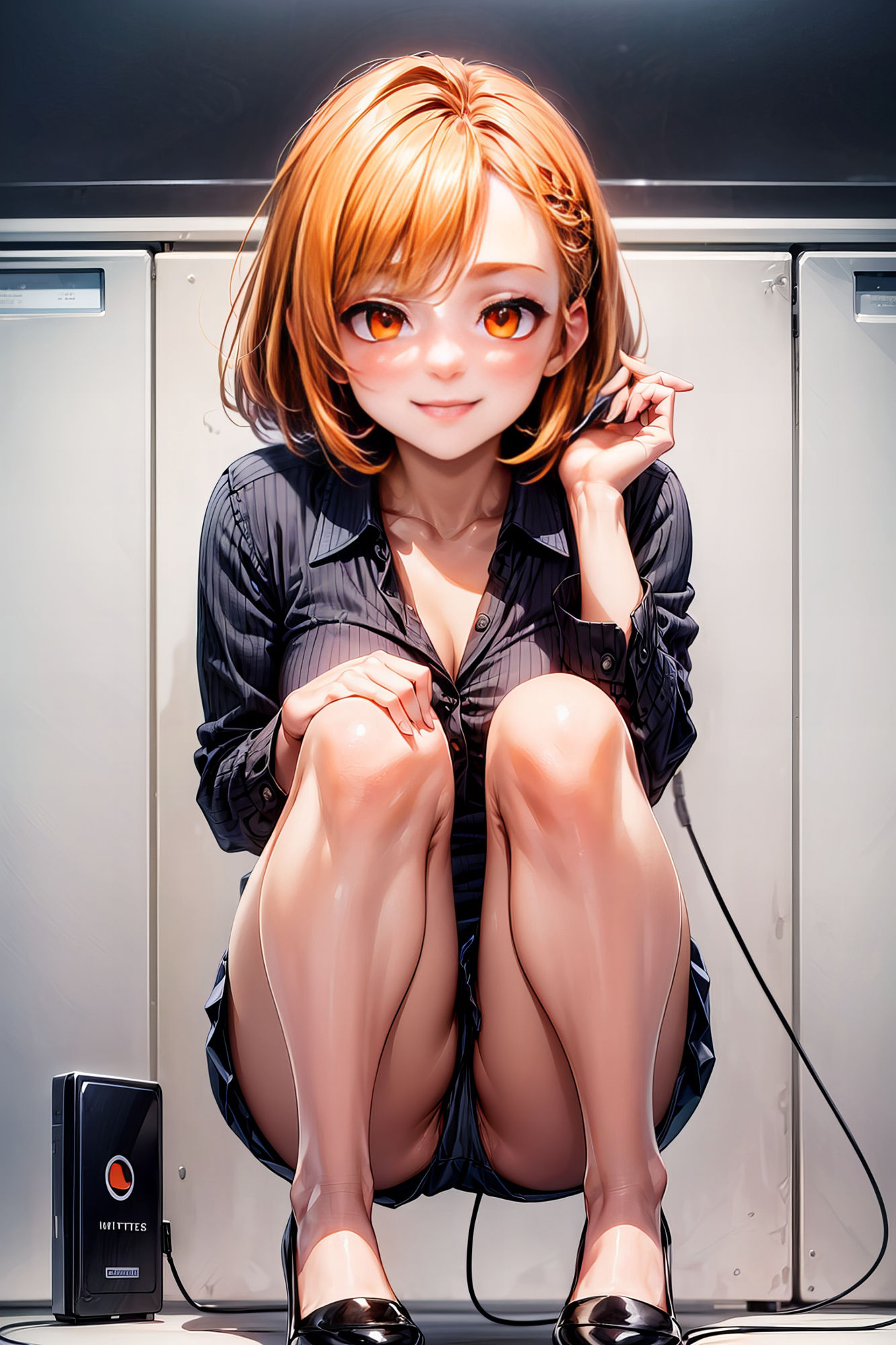 サンプル画像4:新入社員の特別研修(ピクセル詩人) [d_359409]