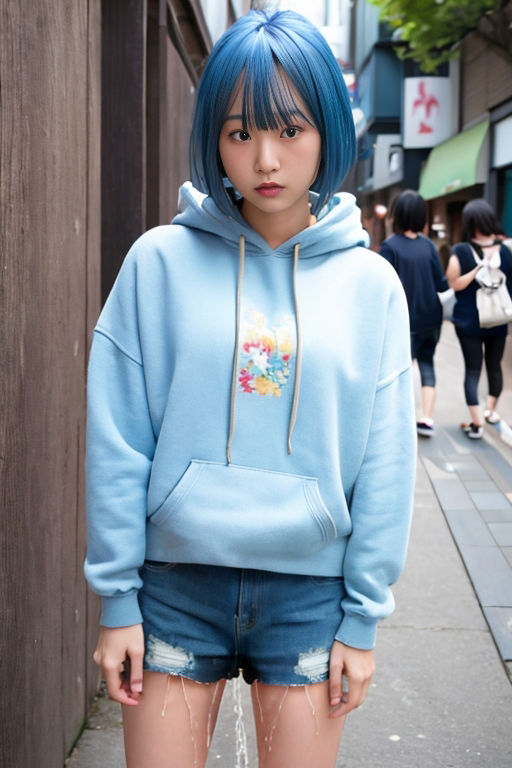 サンプル画像3:ギャルおもらし(P-AI planning) [d_359438]