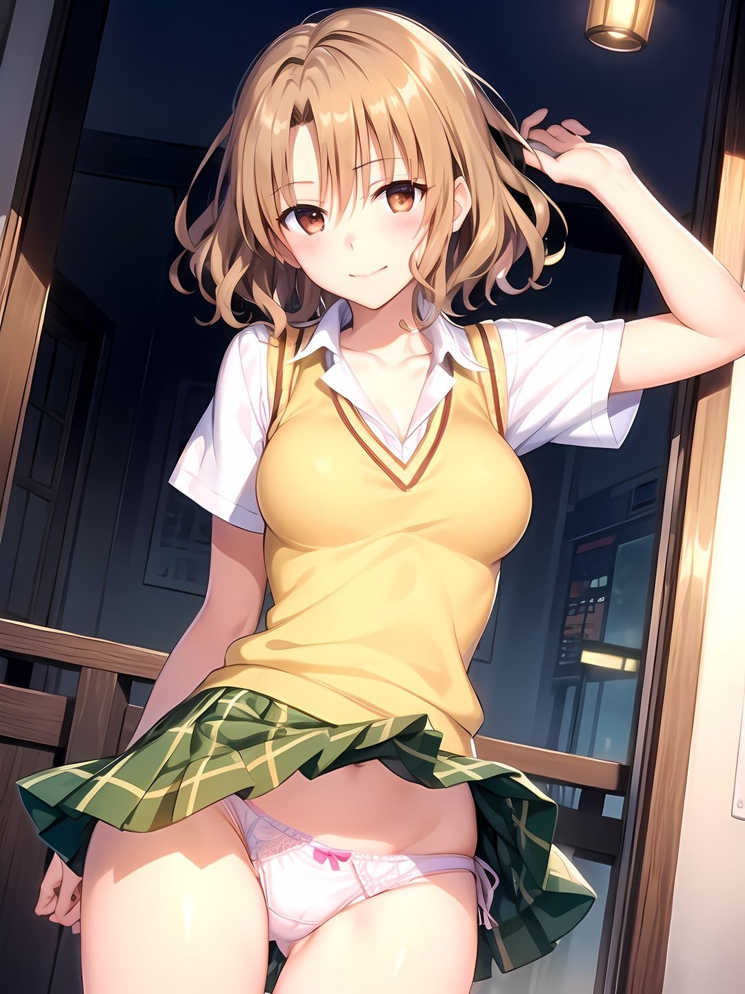 サンプル画像2:とらぶる 籾岡〇紗 パンチラ集(AI同人Lab) [d_359444]