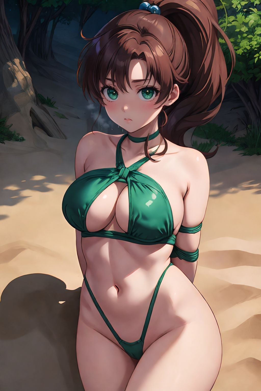 サンプル画像1:ハイレグセーラー戦士(特濃水道水) [d_359482]