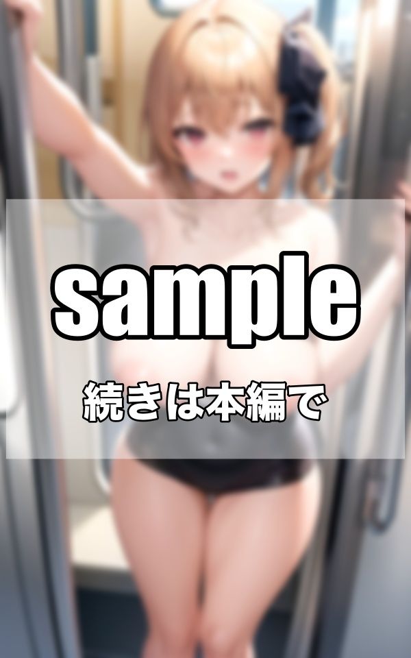 サンプル画像6:痴女電車へようこそ(高画質妄想写真集) [d_359548]