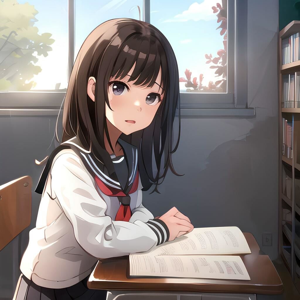 サンプル画像1:隣席(でんでん) [d_359552]